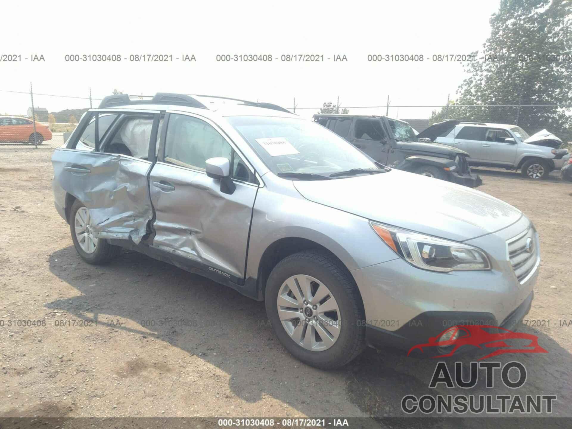 SUBARU OUTBACK 2017 - 4S4BSACC3H3389611