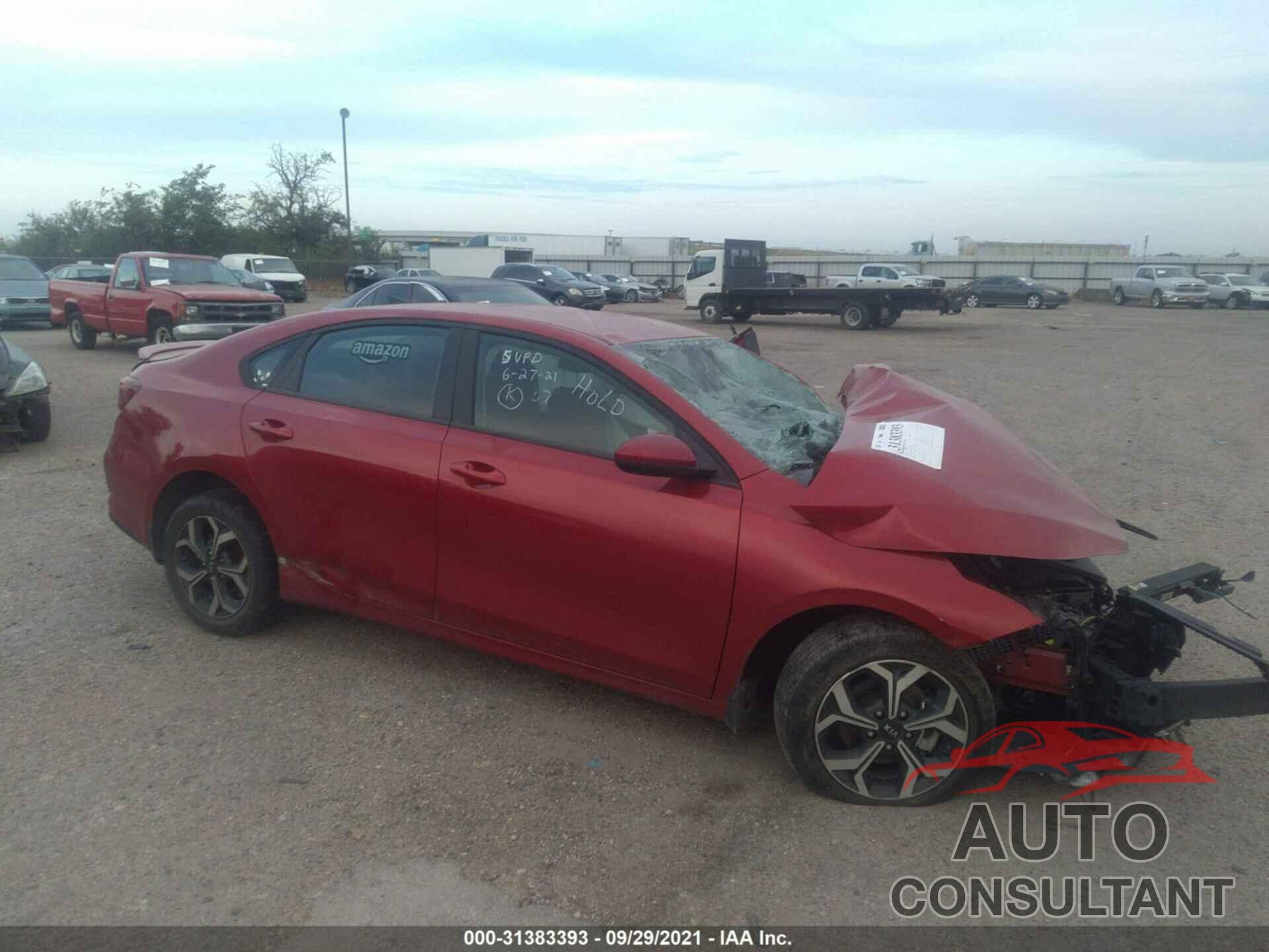 KIA FORTE 2020 - 3KPF24ADXLE147287