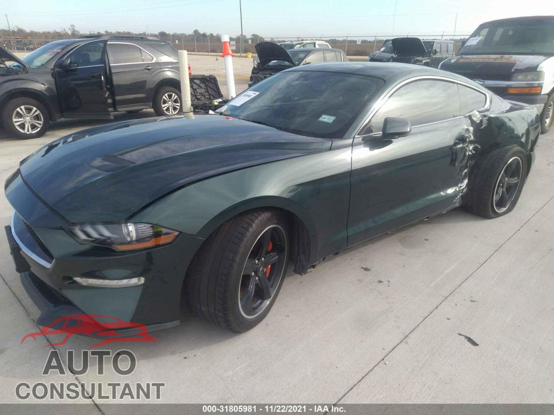 FORD MUSTANG 2019 - 1FA6P8K01K5502139