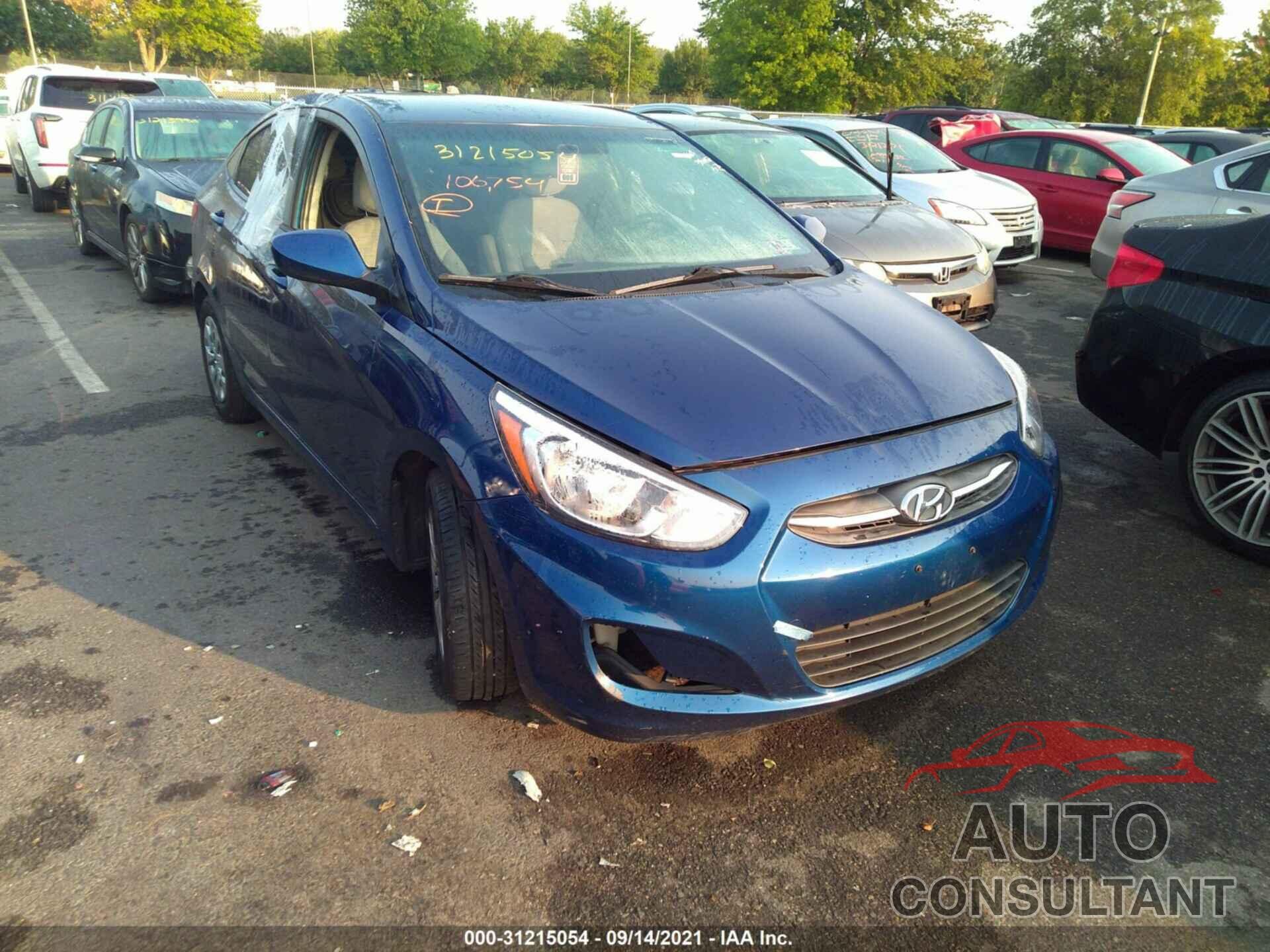 HYUNDAI ACCENT 2017 - KMHCT4AE2HU310642