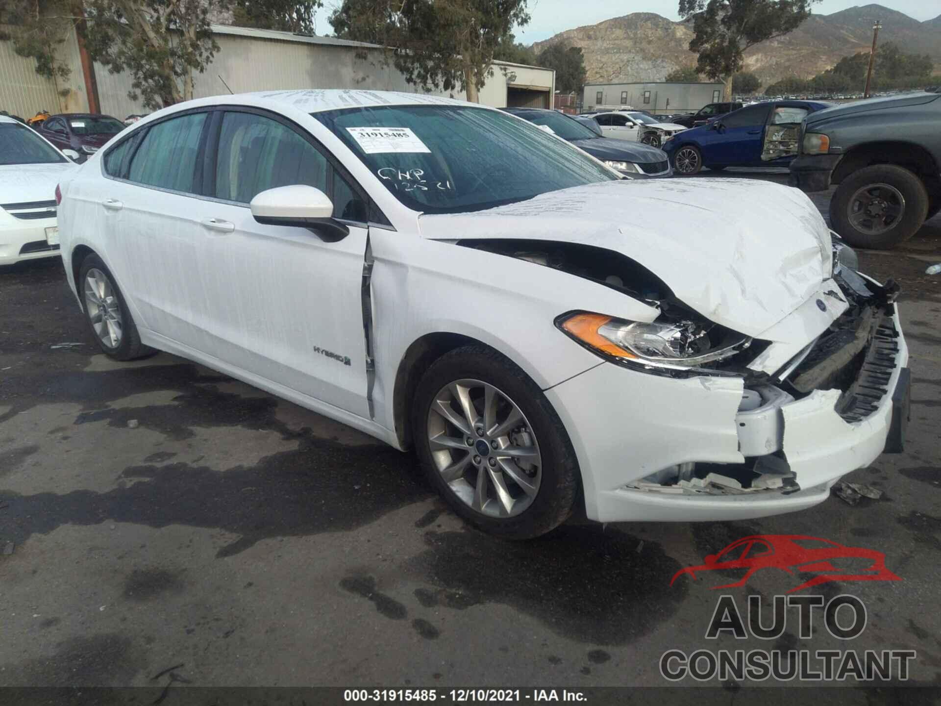 FORD FUSION 2017 - 3FA6P0LUXHR358065
