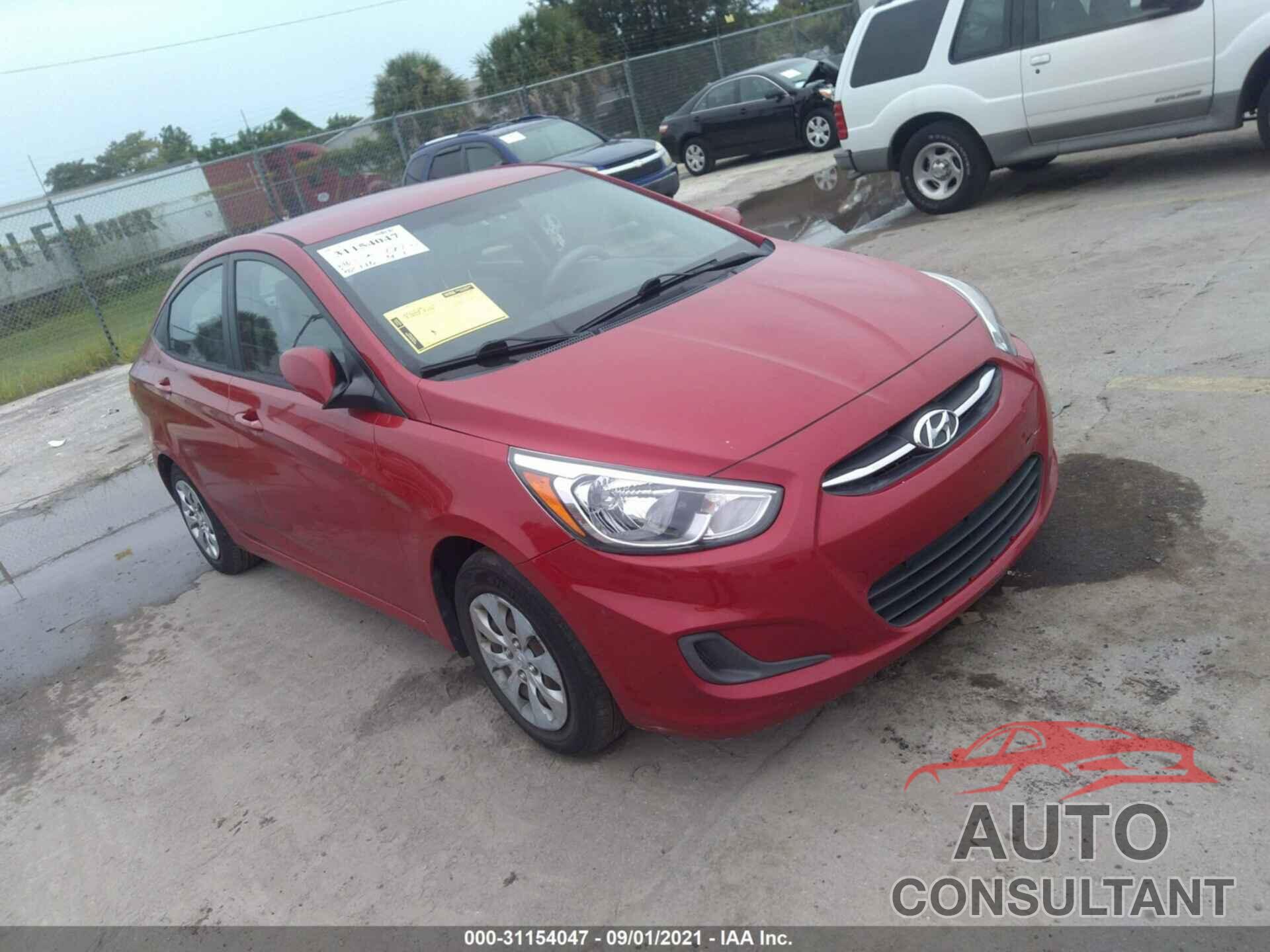 HYUNDAI ACCENT 2016 - KMHCT4AEXGU966859