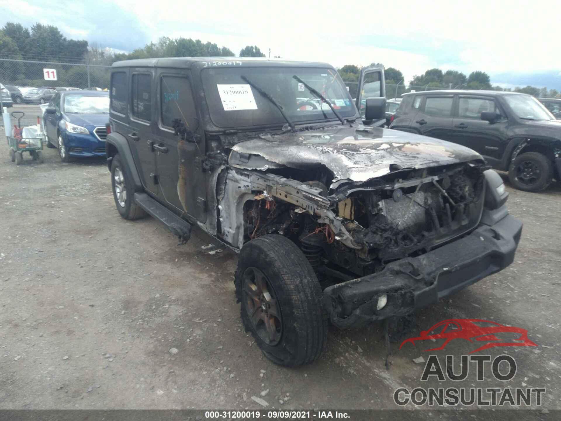 JEEP WRANGLER UNLIMITED 2021 - 1C4HJXDG9MW585597