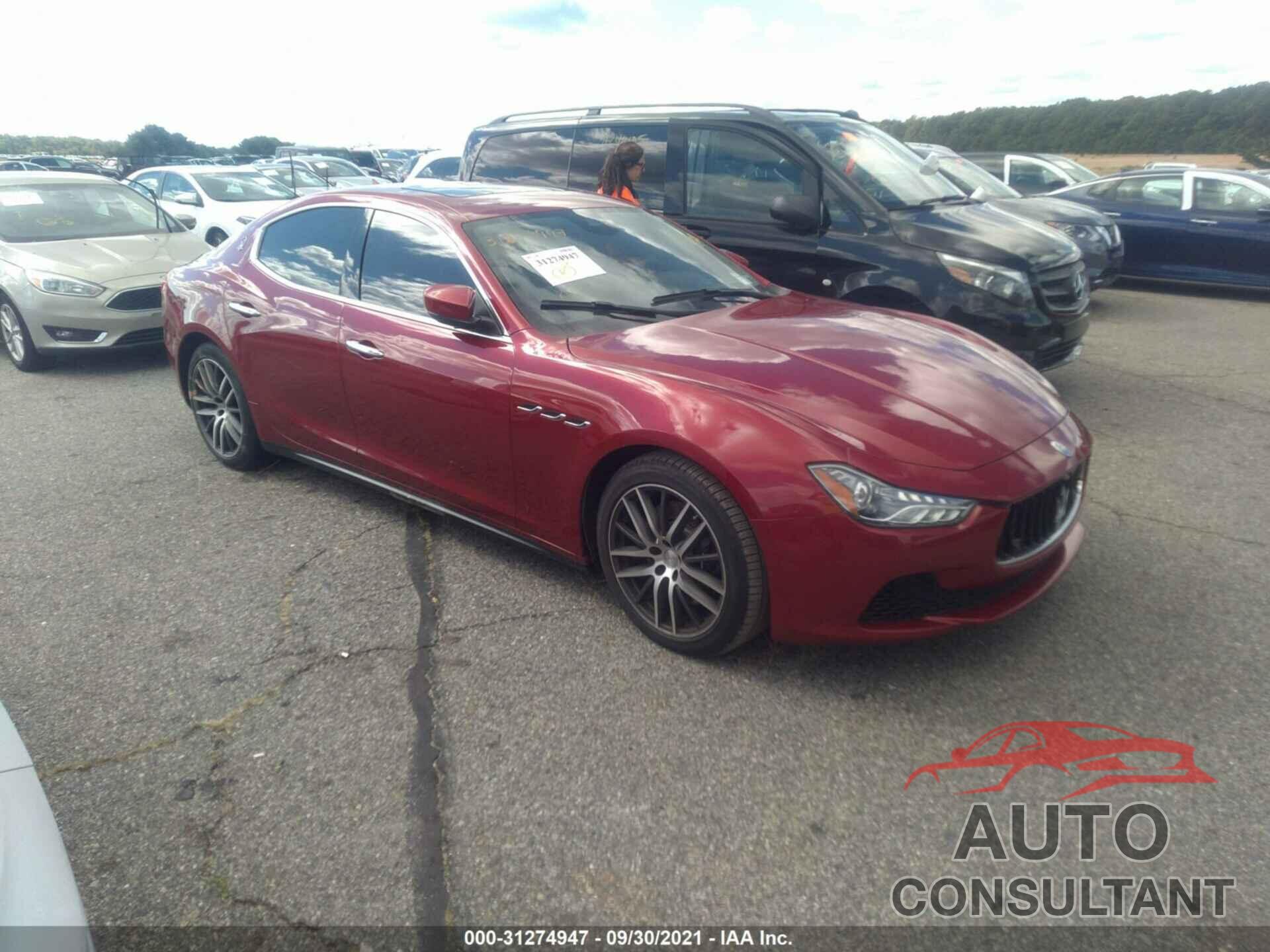 MASERATI GHIBLI 2017 - ZAM57RTS6H1223907