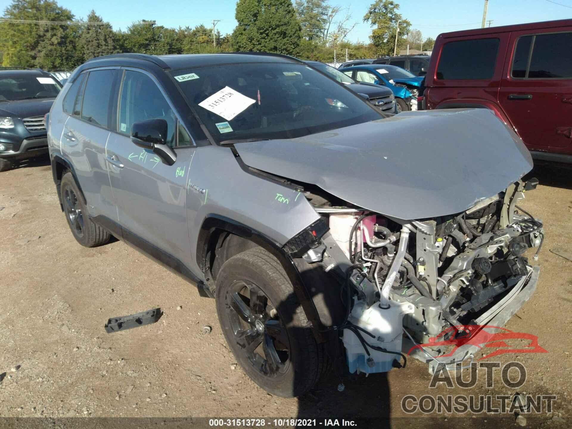 TOYOTA RAV4 2020 - 2T3EWRFVXLW074845