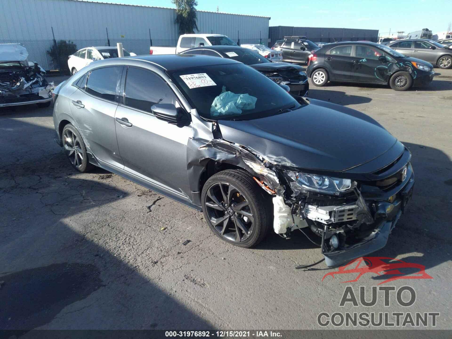 HONDA CIVIC HATCHBACK 2019 - SHHFK7H49KU420590