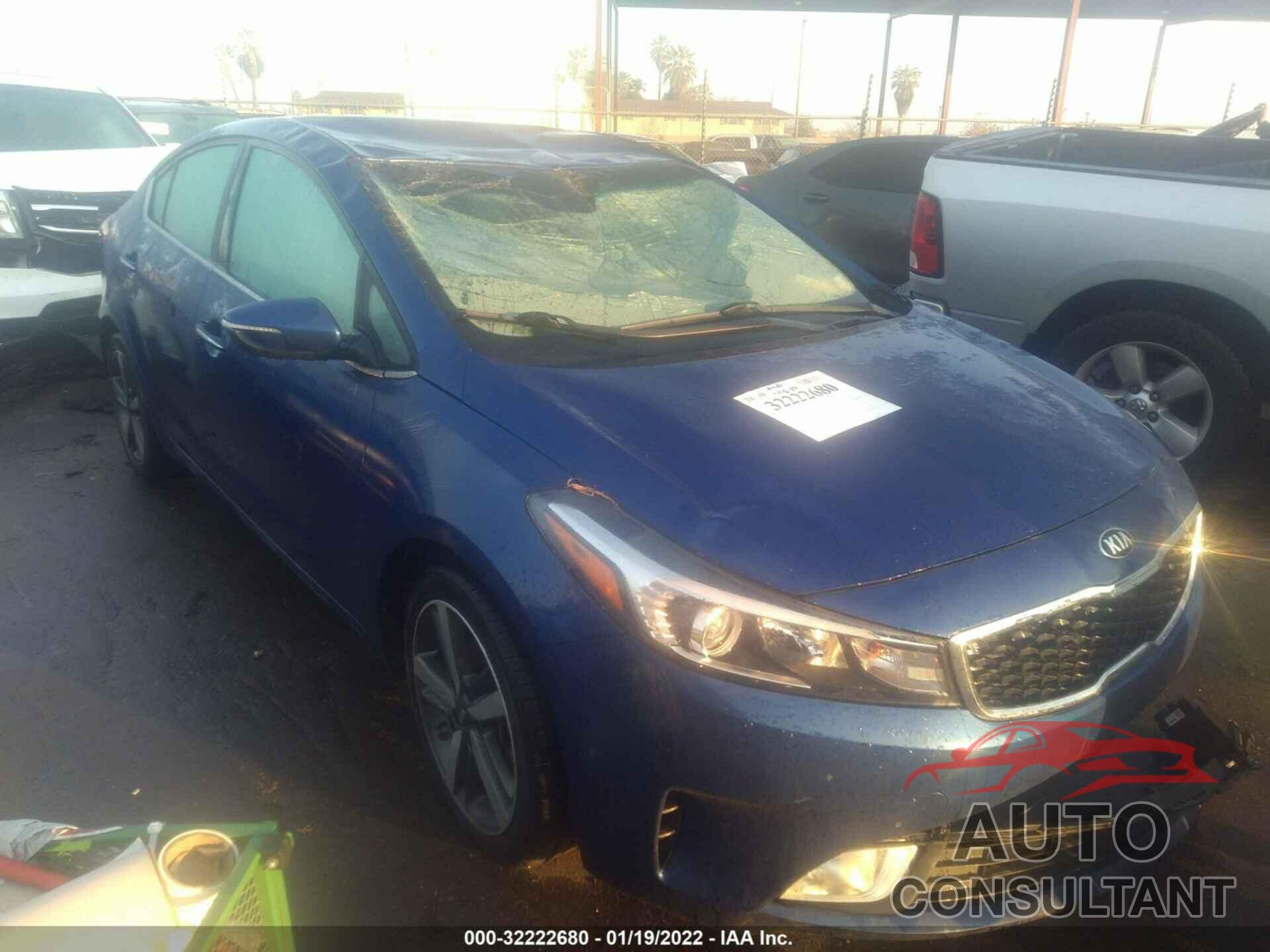 KIA FORTE 2017 - 3KPFL4A80HE057220