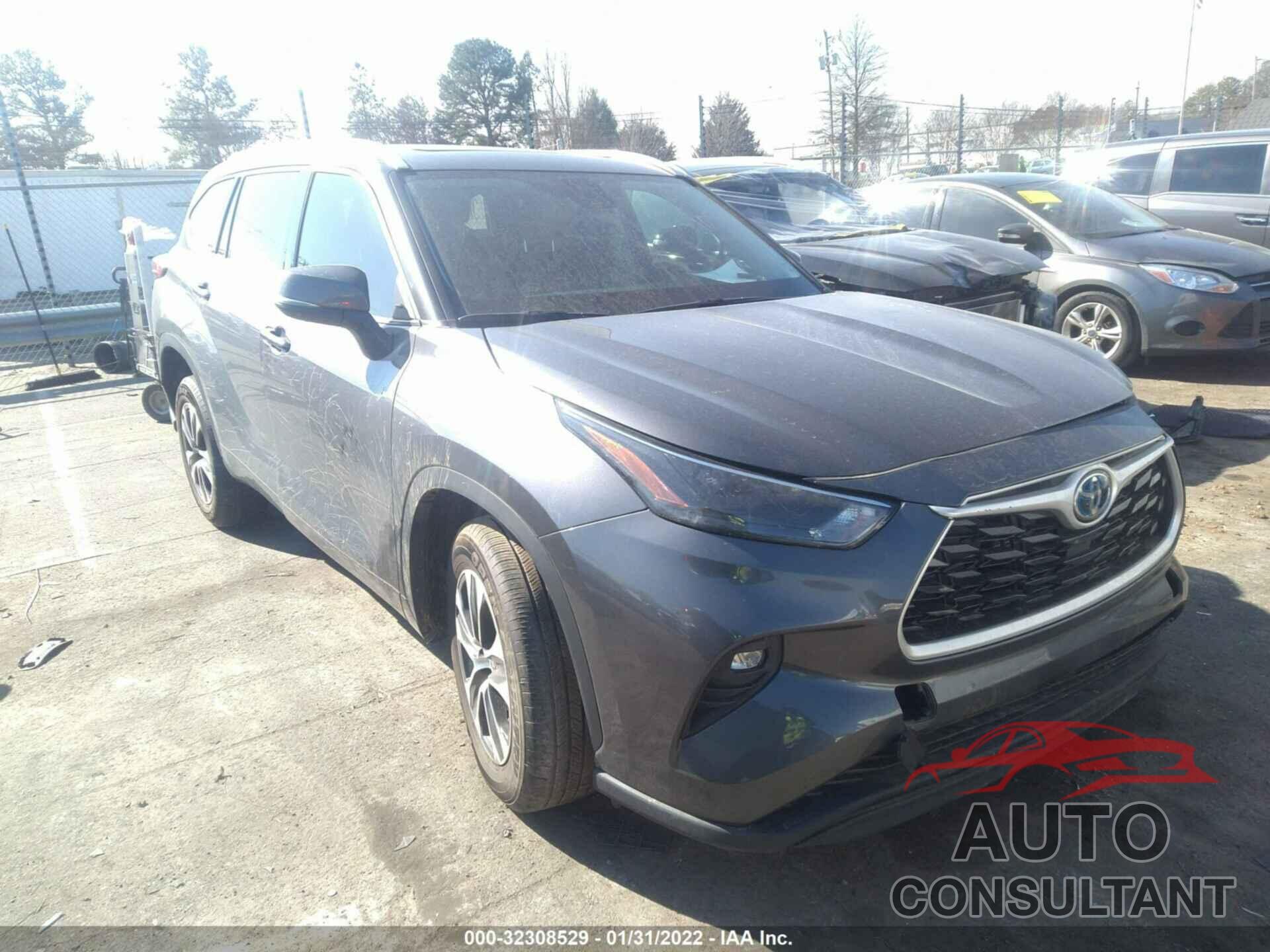 TOYOTA HIGHLANDER 2022 - 5TDGARAH0NS511085