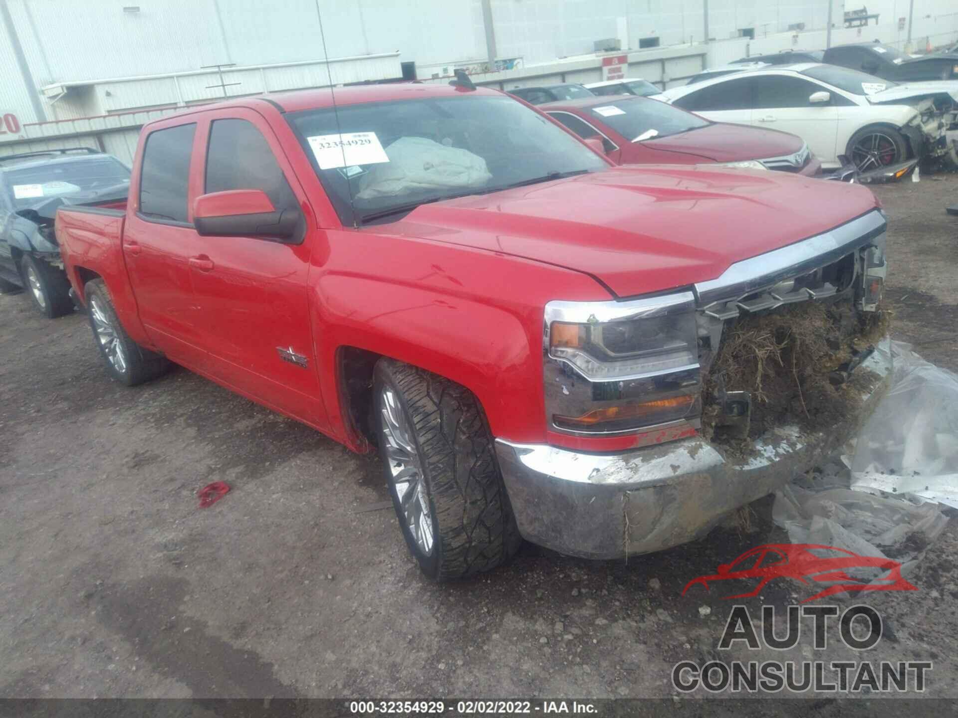 CHEVROLET SILVERADO 1500 2016 - 3GCPCREC7GG232940