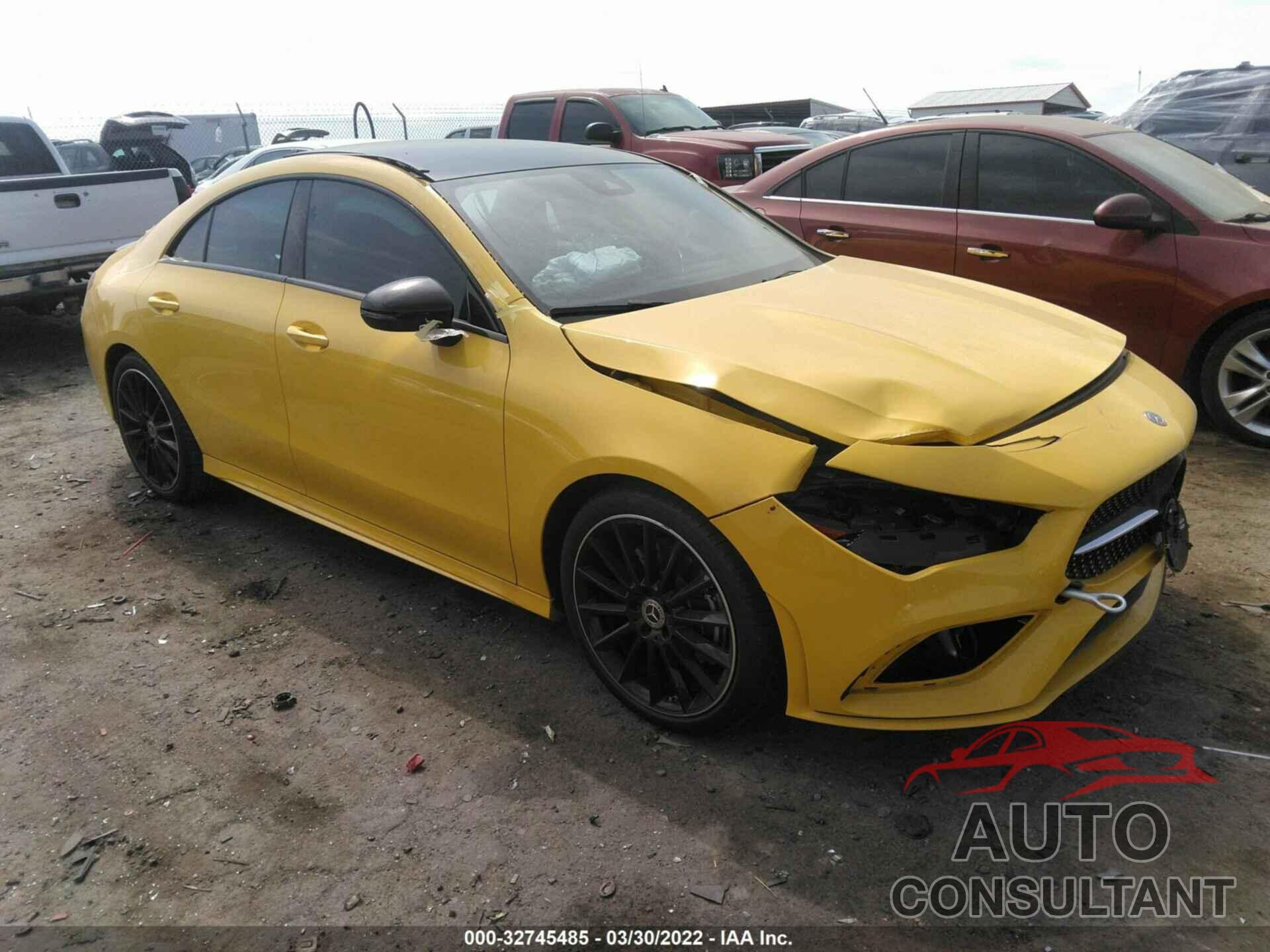 MERCEDES-BENZ CLA 2020 - WDD5J4GB6LN024785