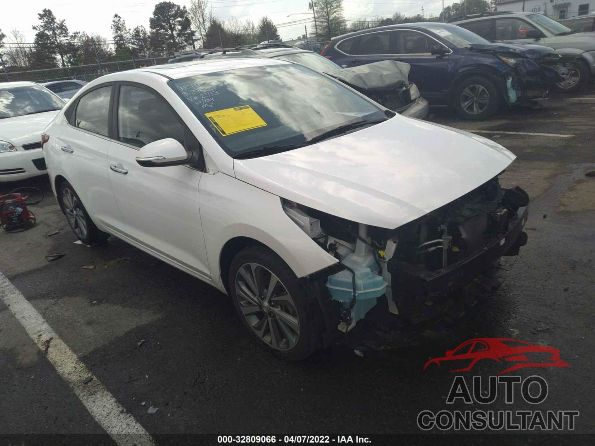 HYUNDAI ACCENT 2019 - 3KPC34A31KE072713