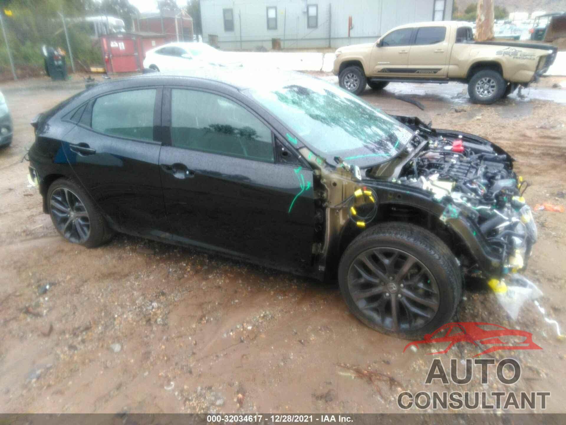 HONDA CIVIC HATCHBACK 2021 - SHHFK7H43MU426548