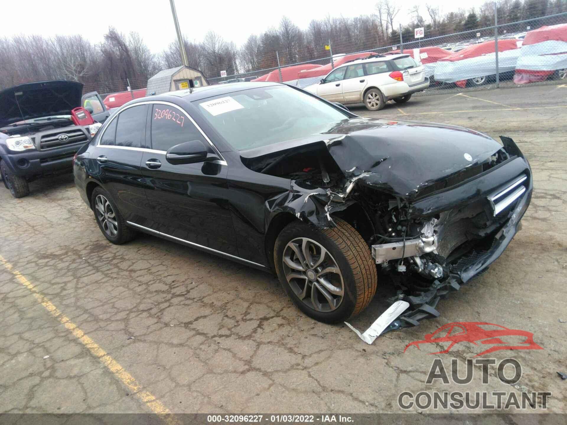 MERCEDES-BENZ C-CLASS 2017 - 55SWF4KB3HU199717
