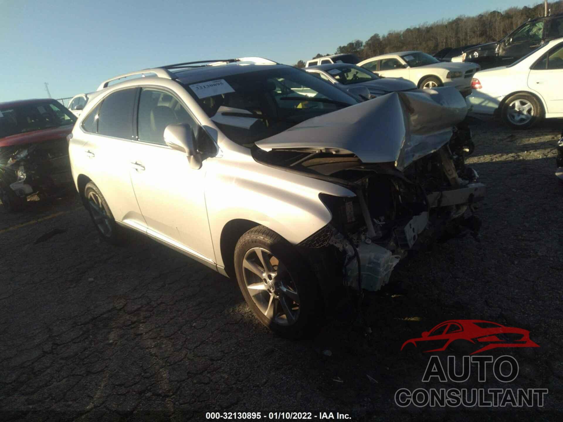 LEXUS RX 350 2012 - 2T2ZK1BA9CC084306