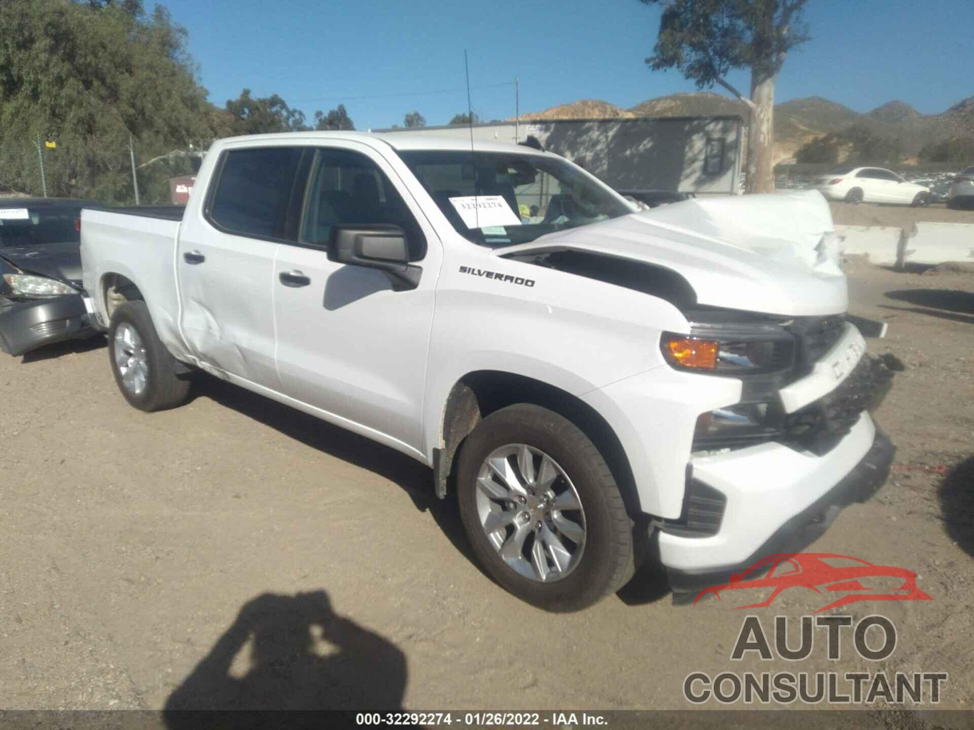 CHEVROLET SILVERADO 1500 2021 - 1GCPWBEKXMZ353706