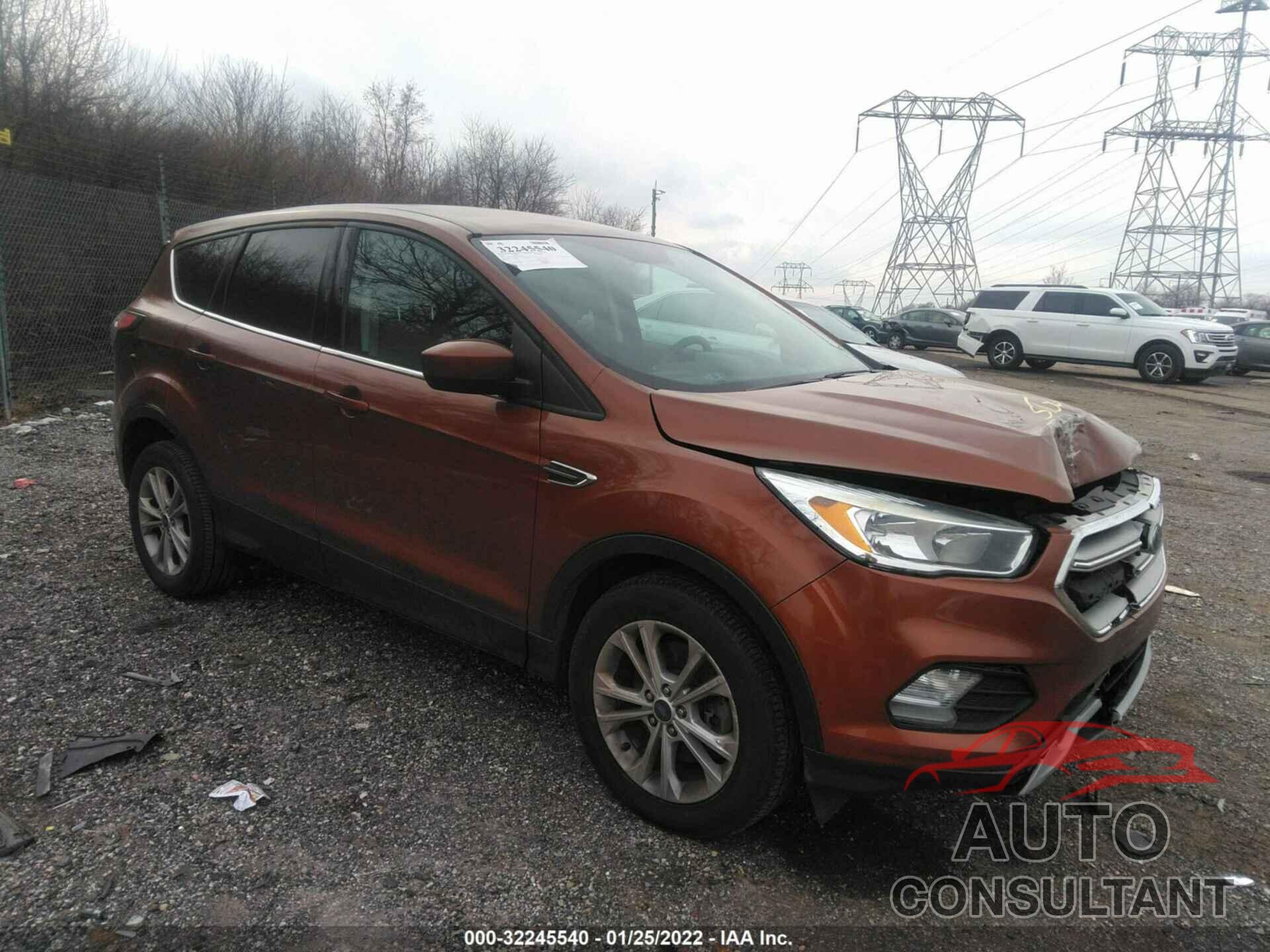 FORD ESCAPE 2017 - 1FMCU9GD9HUA08287
