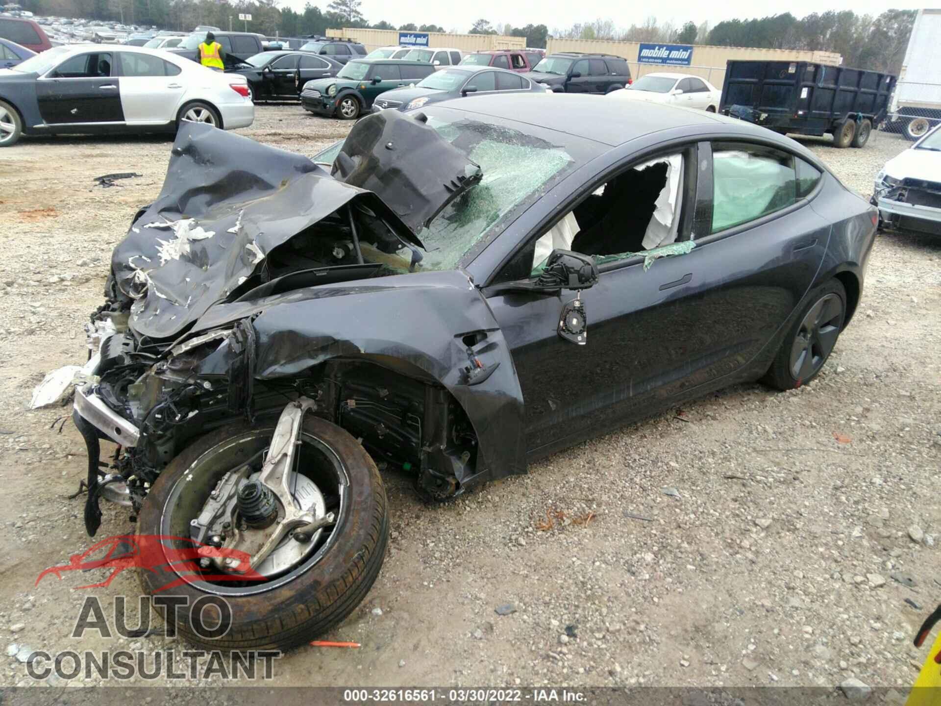 TESLA MODEL 3 2021 - 5YJ3E1EB6MF048978