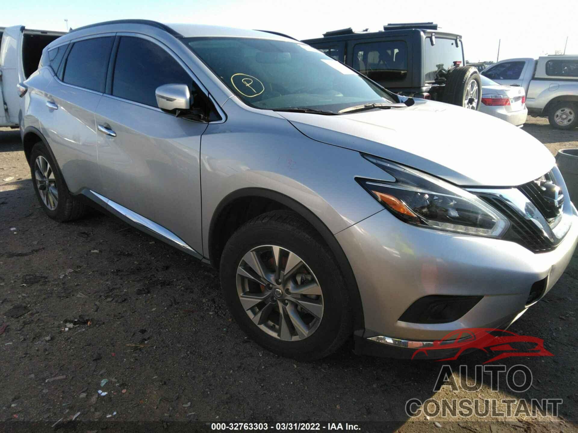 NISSAN MURANO 2018 - 5N1AZ2MG4JN166261