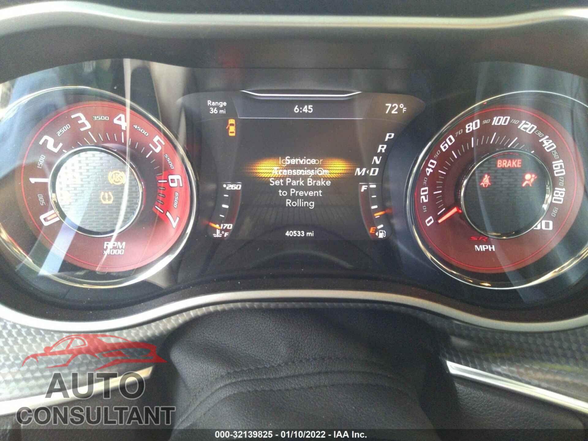 DODGE CHALLENGER 2017 - 2C3CDZC92HH616892