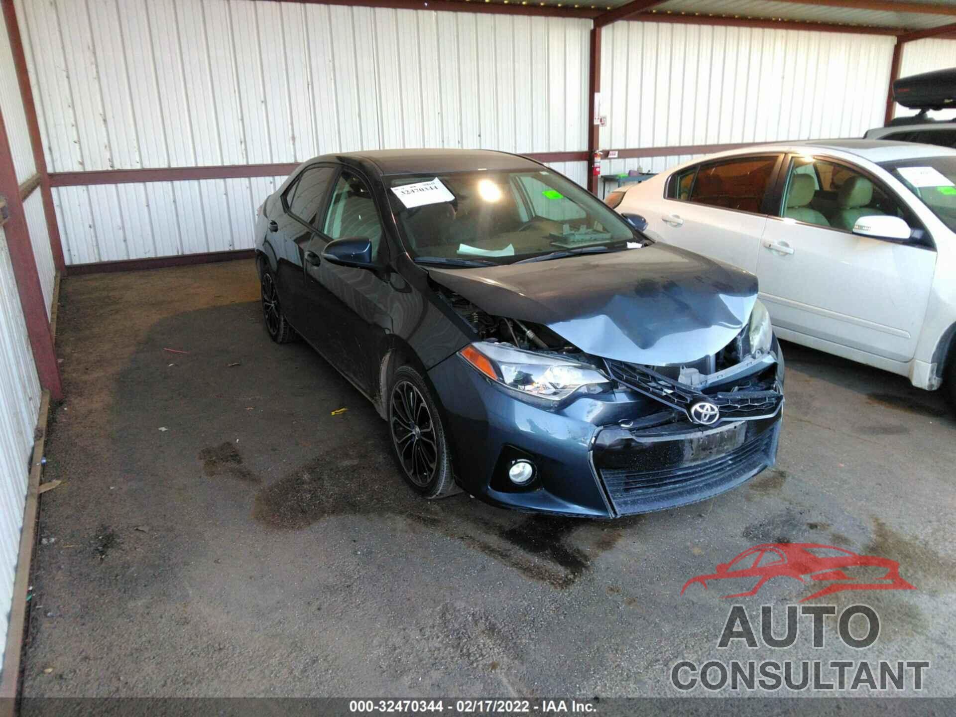 TOYOTA COROLLA 2016 - 5YFBURHE2GP469480