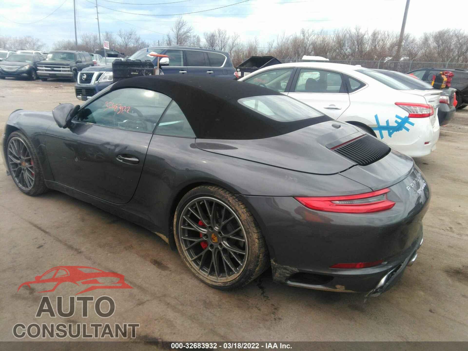 PORSCHE 911 2017 - WP0CB2A91HS155852