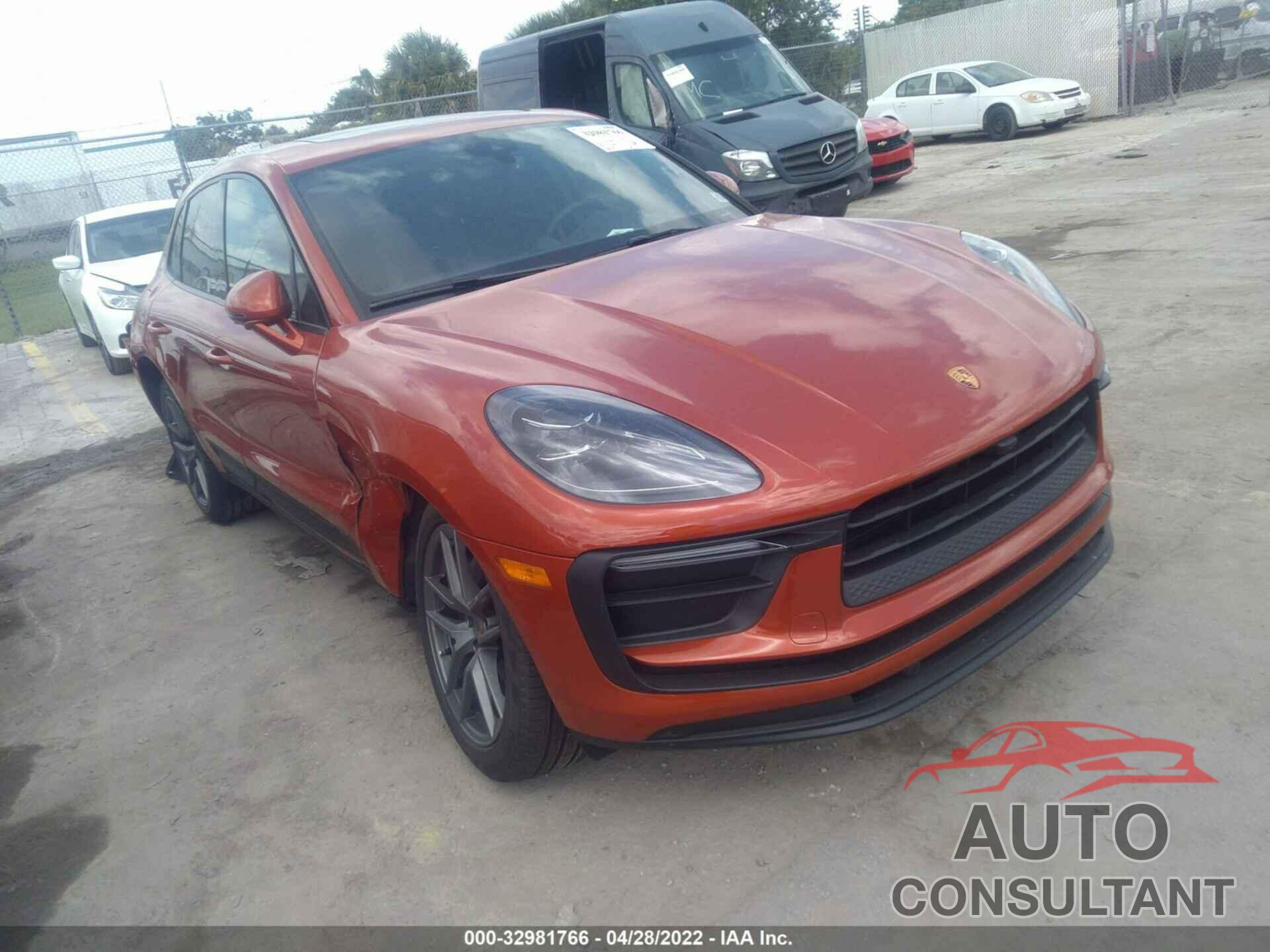 PORSCHE MACAN 2022 - WP1AA2A59NLB01842