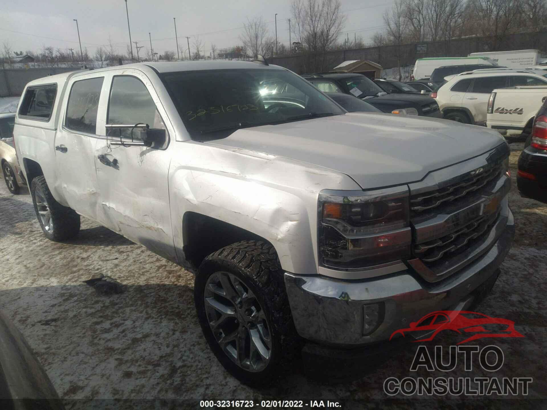 CHEVROLET SILVERADO 1500 2016 - 3GCUKSEC4GG238580