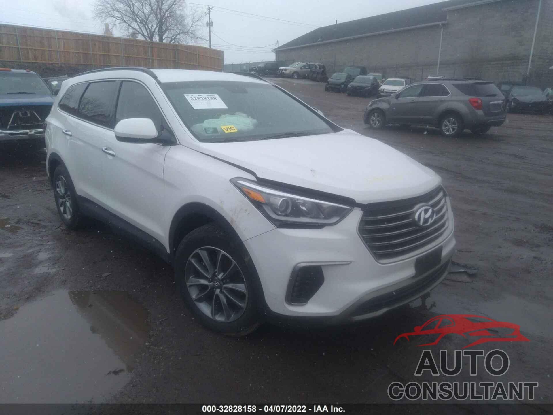 HYUNDAI SANTA FE 2017 - KM8SM4HF4HU182525