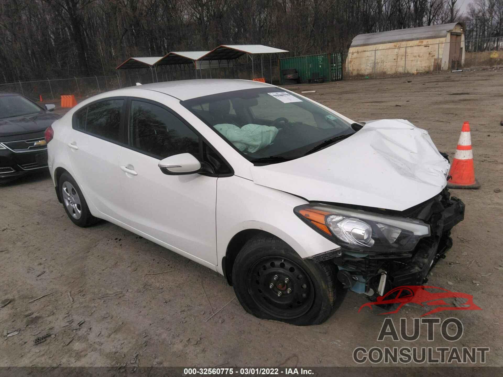 KIA FORTE 2016 - KNAFX4A62G5556773