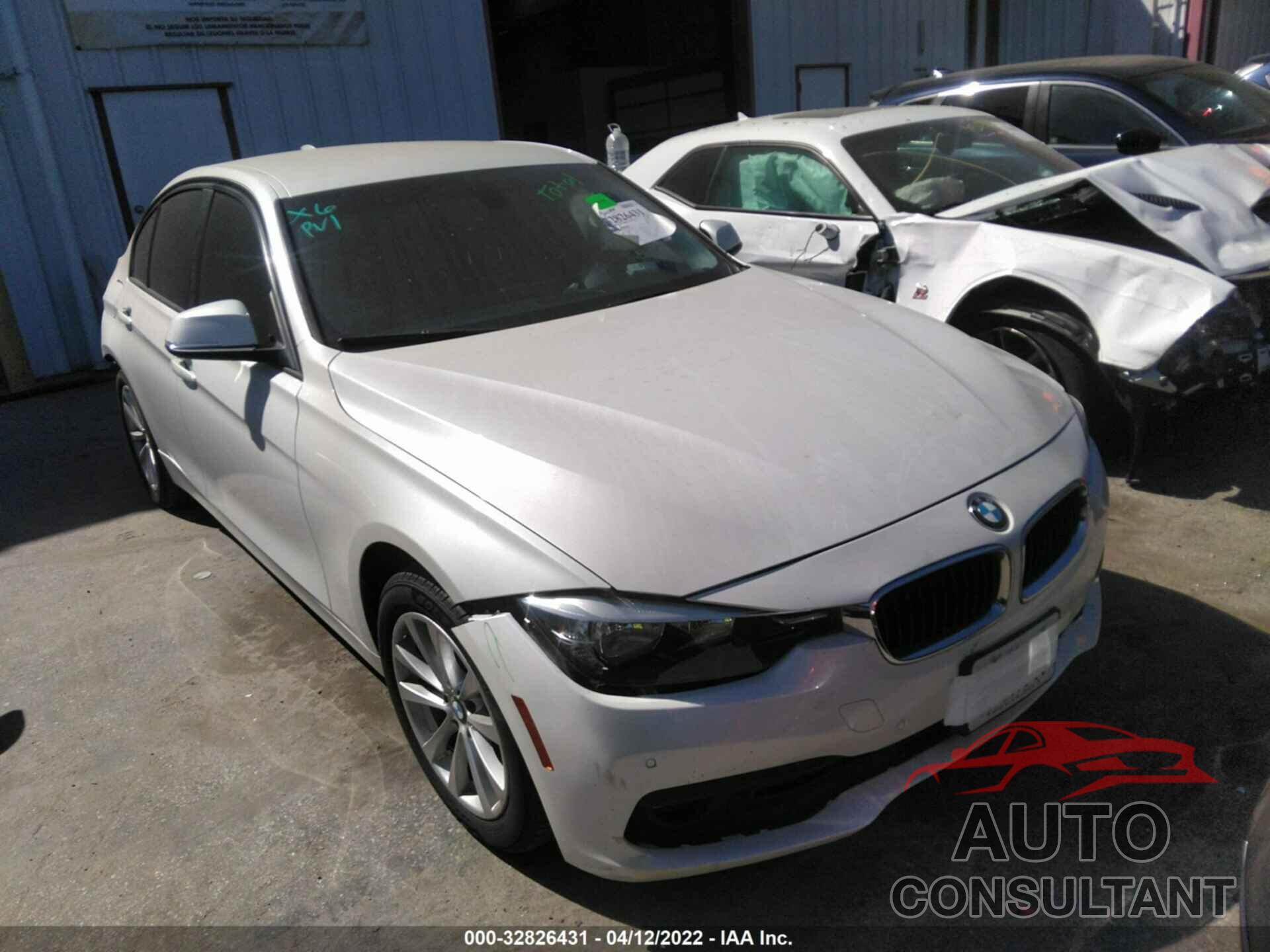 BMW 3 SERIES 2016 - WBA8E1G59GNU11001