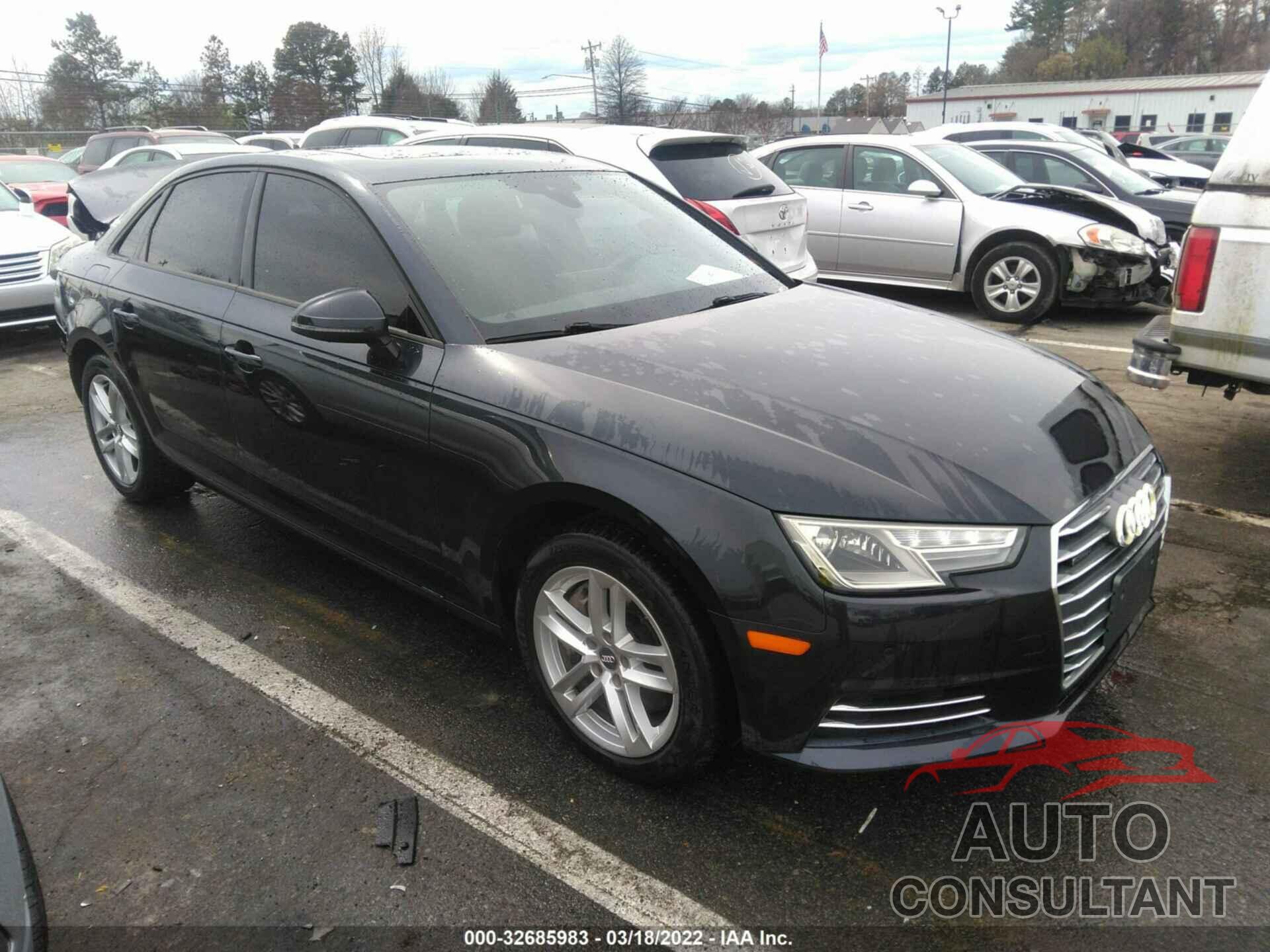 AUDI A4 2017 - WAUANAF41HN011672