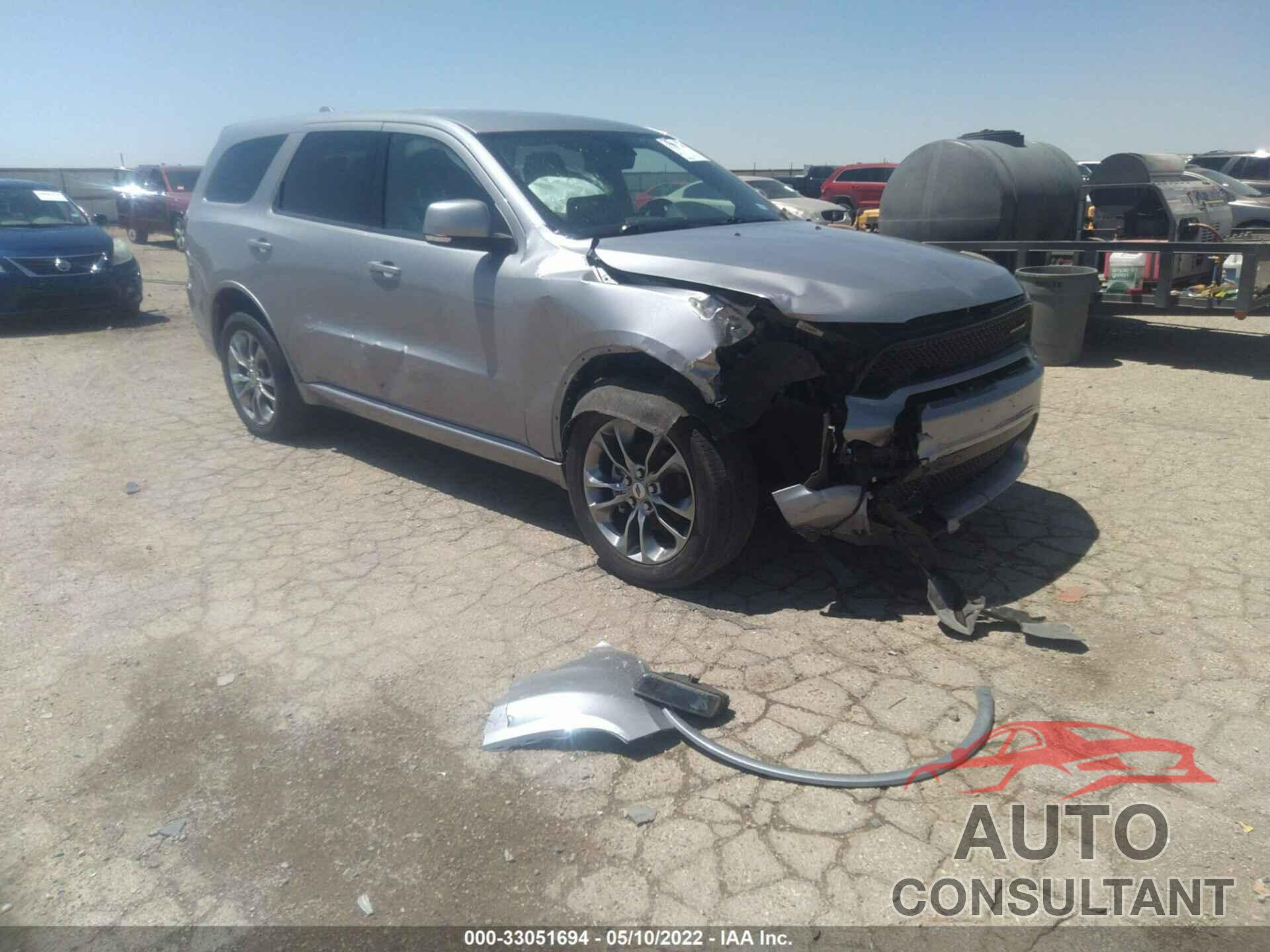 DODGE DURANGO 2019 - 1C4RDJDG6KC780337