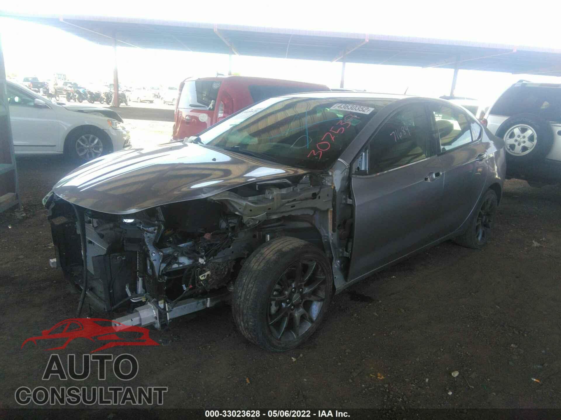 DODGE DART 2016 - 1C3CDFAA6GD712192