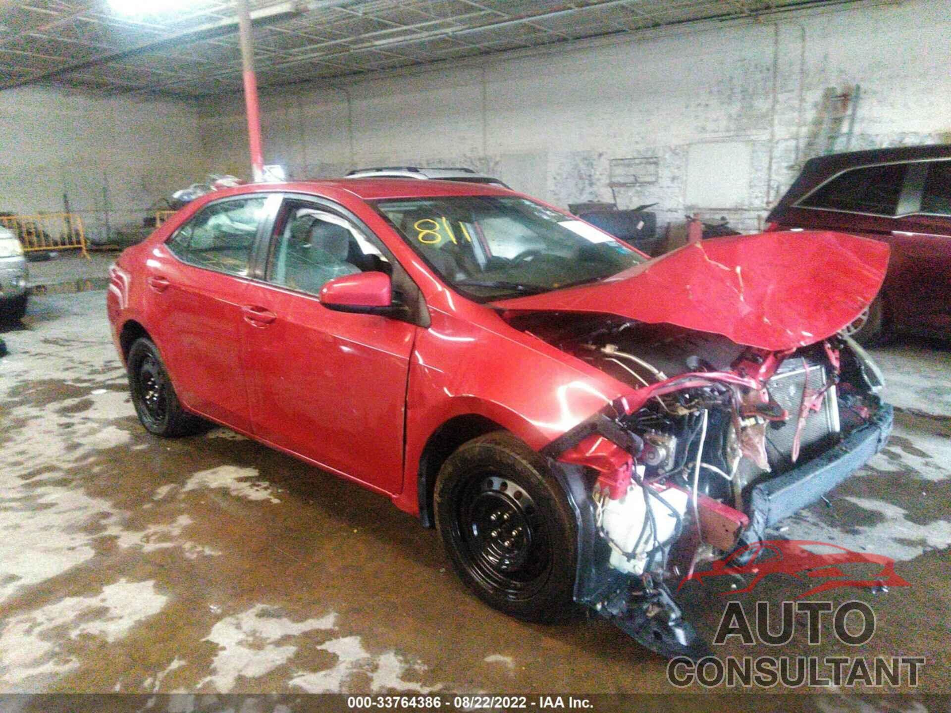 TOYOTA COROLLA 2016 - 5YFBURHE4GP517304