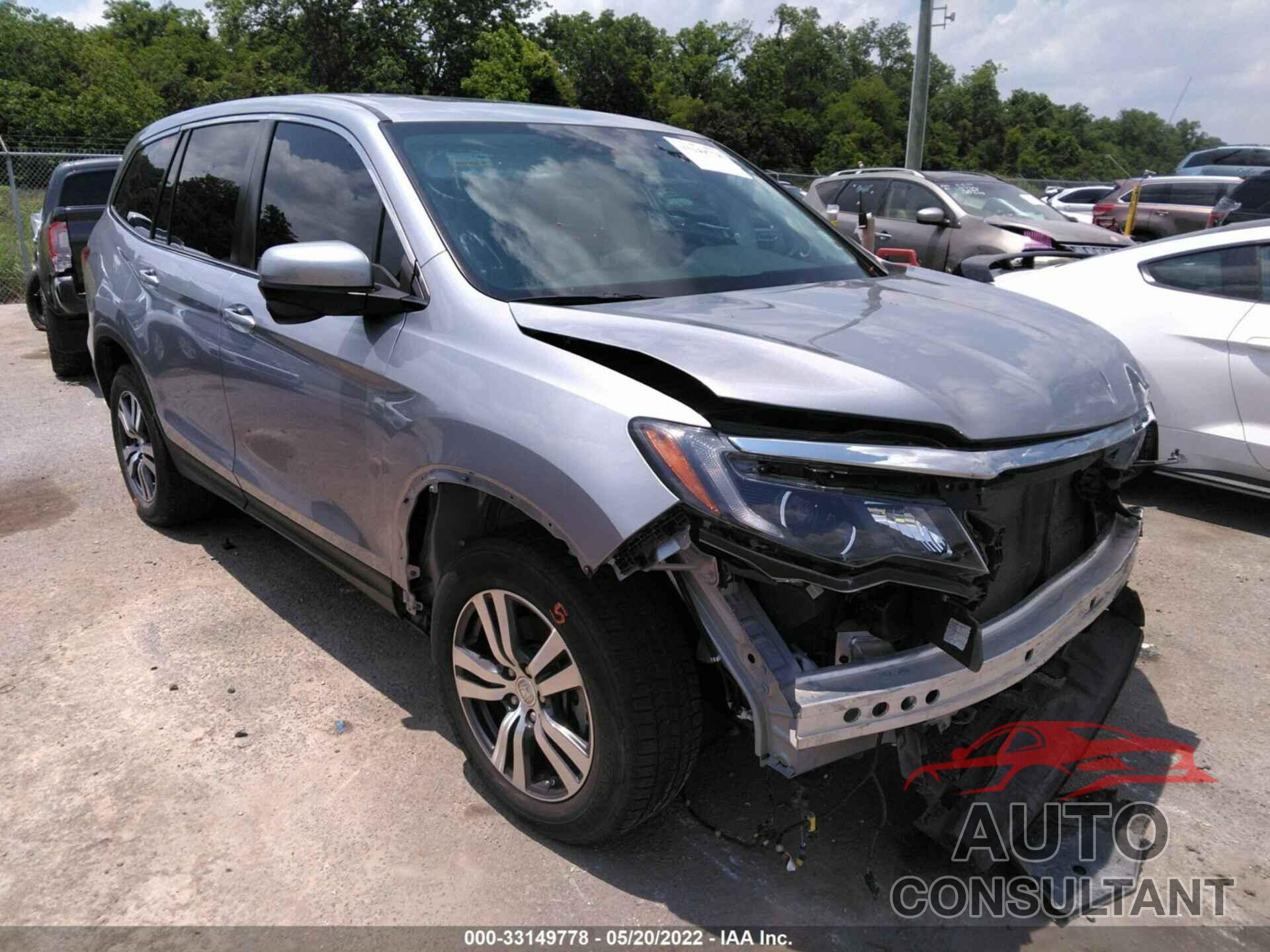 HONDA PILOT 2017 - 5FNYF5H53HB047549