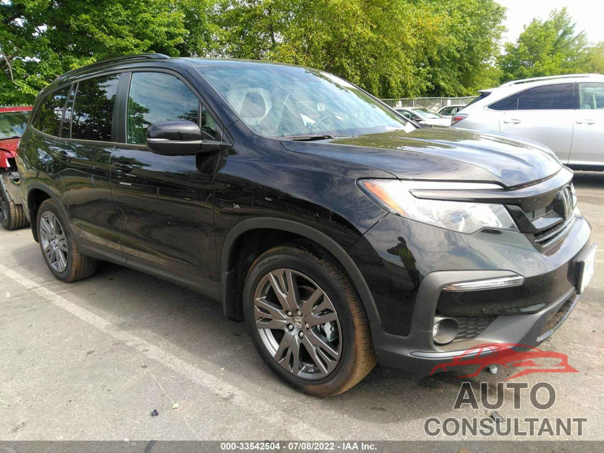 HONDA PILOT 2022 - 5FNYF6H33NB041279