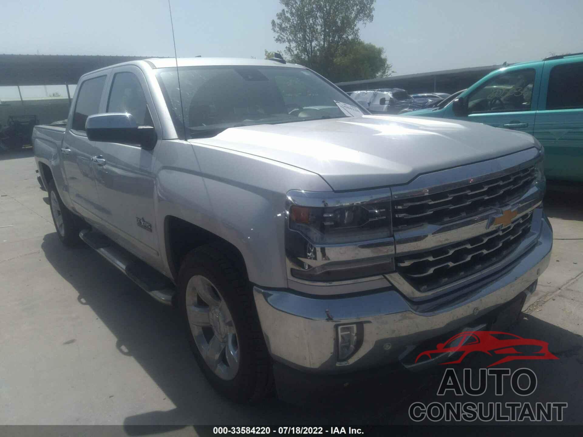 CHEVROLET SILVERADO 1500 2018 - 3GCUKSEC4JG614914
