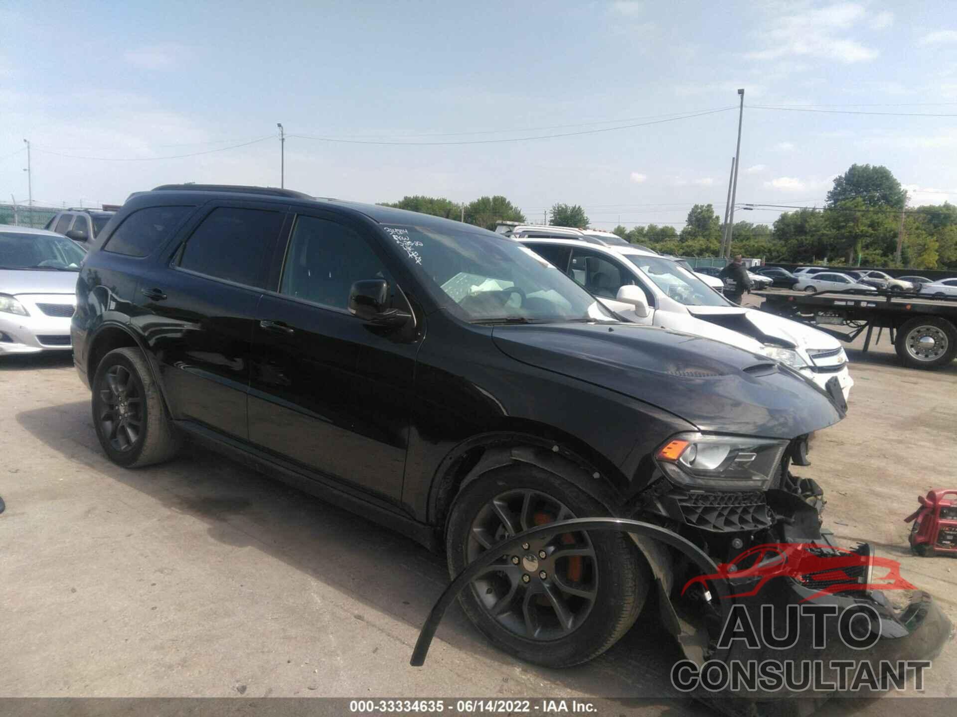 DODGE DURANGO 2018 - 1C4SDJCTXJC314814