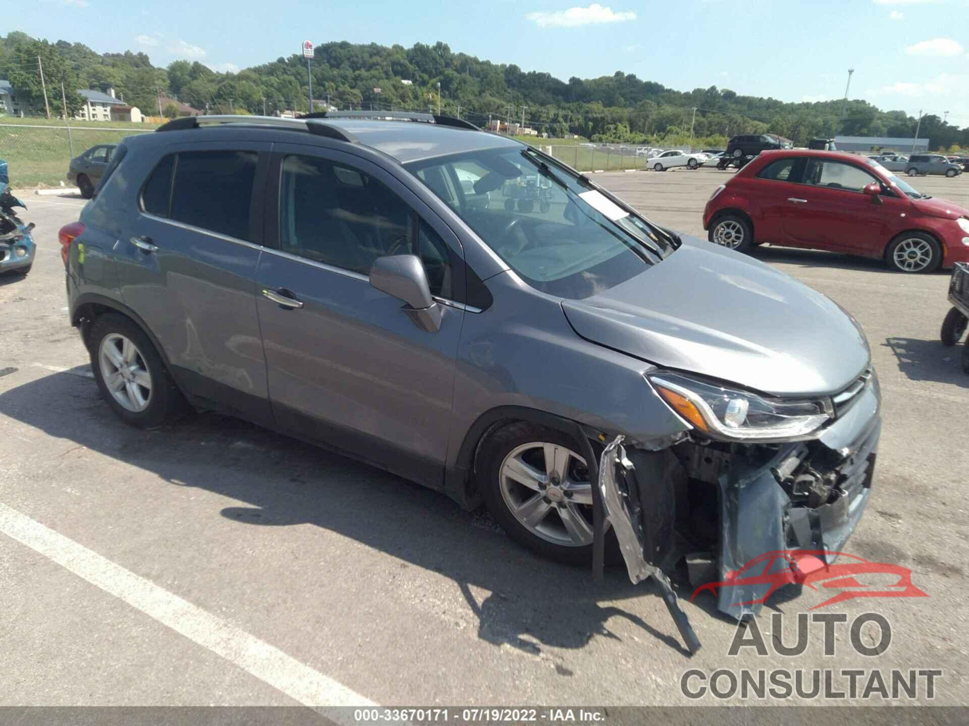 CHEVROLET TRAX 2019 - KL7CJLSB1KB946753