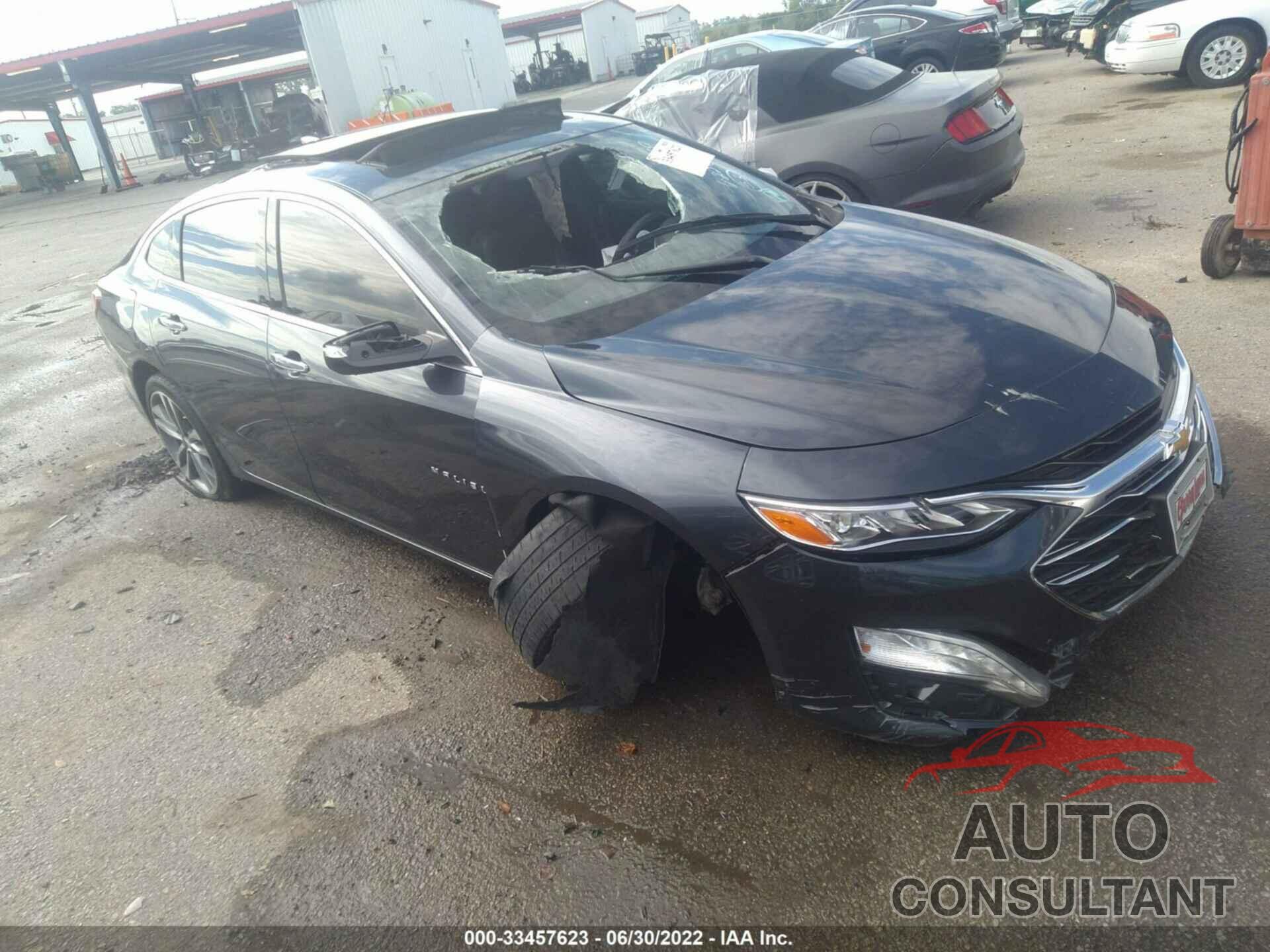 CHEVROLET MALIBU 2021 - 1G1ZE5SX4MF043753