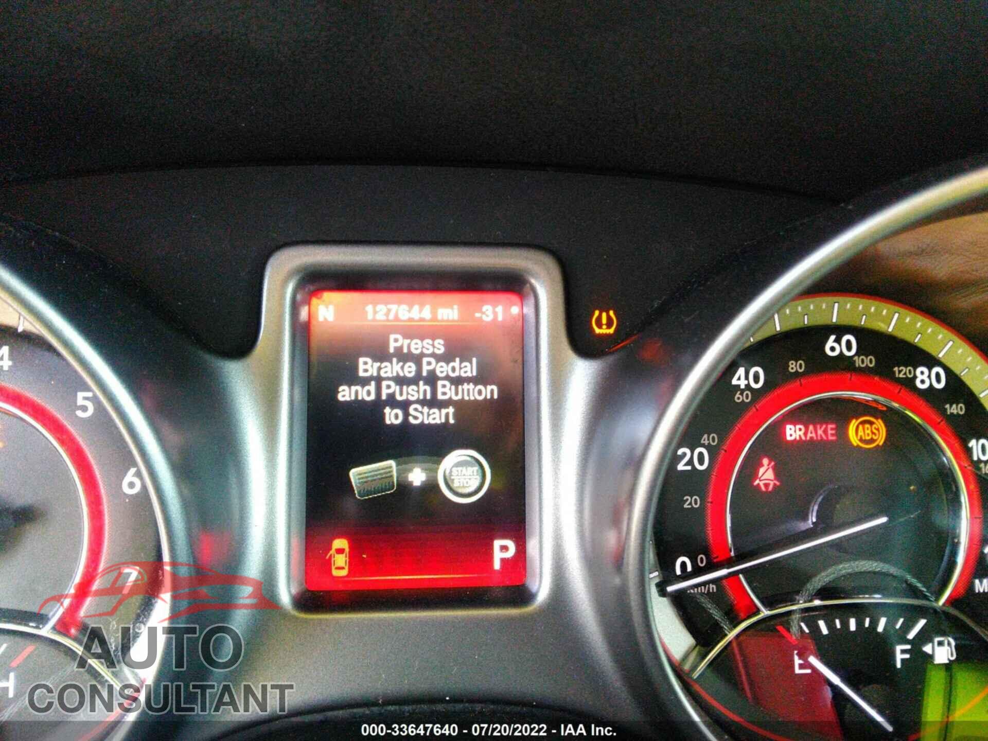 DODGE JOURNEY 2017 - 3C4PDDGG2HT620148