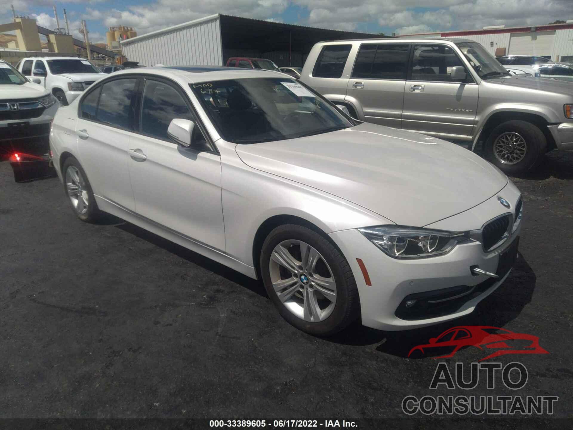 BMW 3 SERIES 2016 - WBA8E9C56GK644842