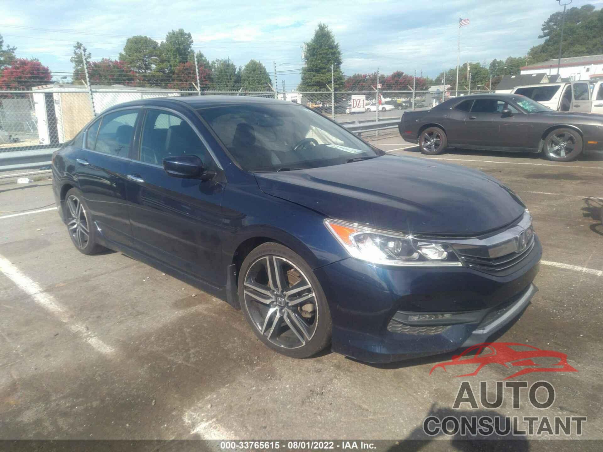 HONDA ACCORD SEDAN 2016 - 1HGCR2F67GA116926