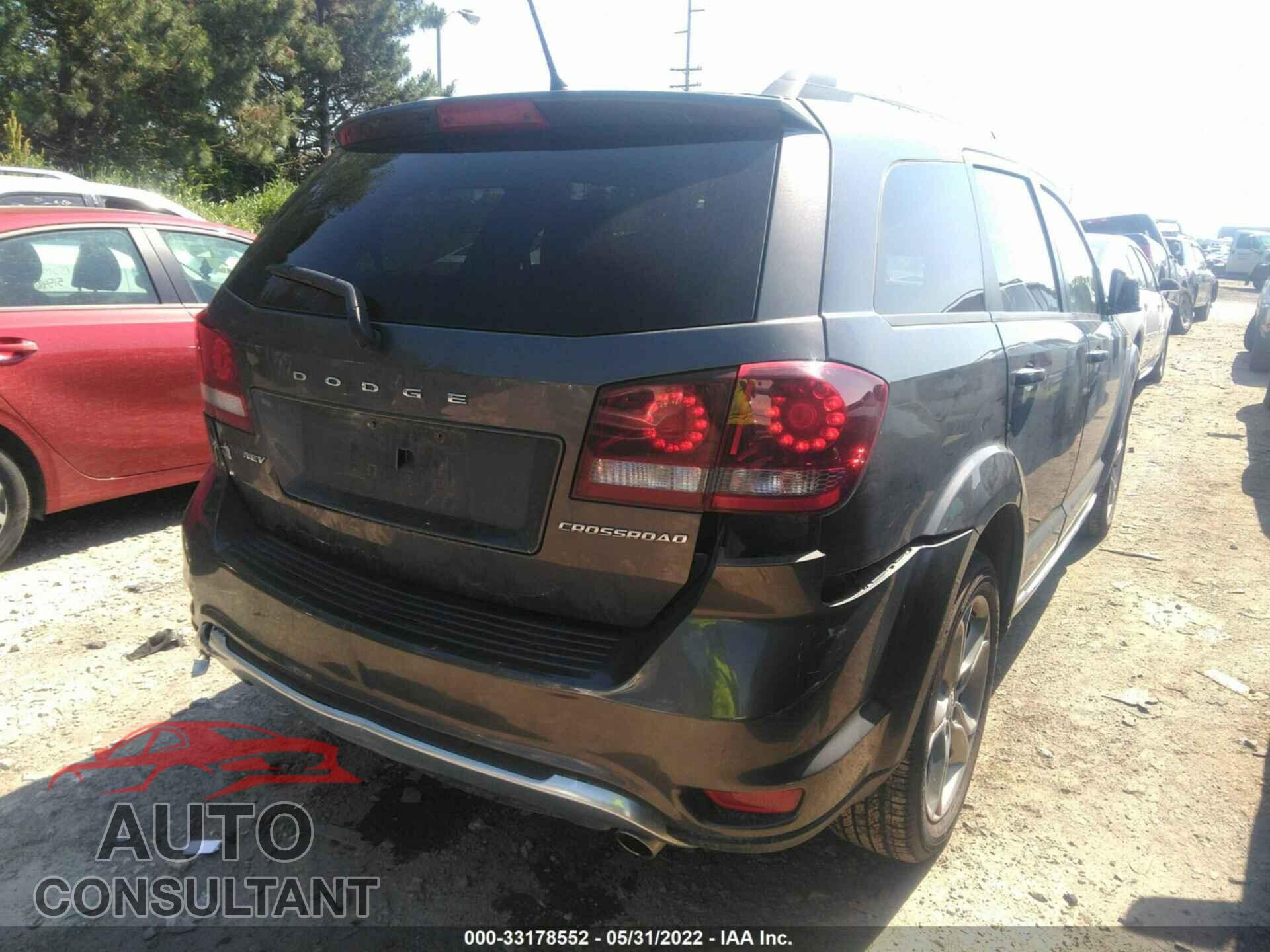 DODGE JOURNEY 2017 - 3C4PDCGG5HT582280