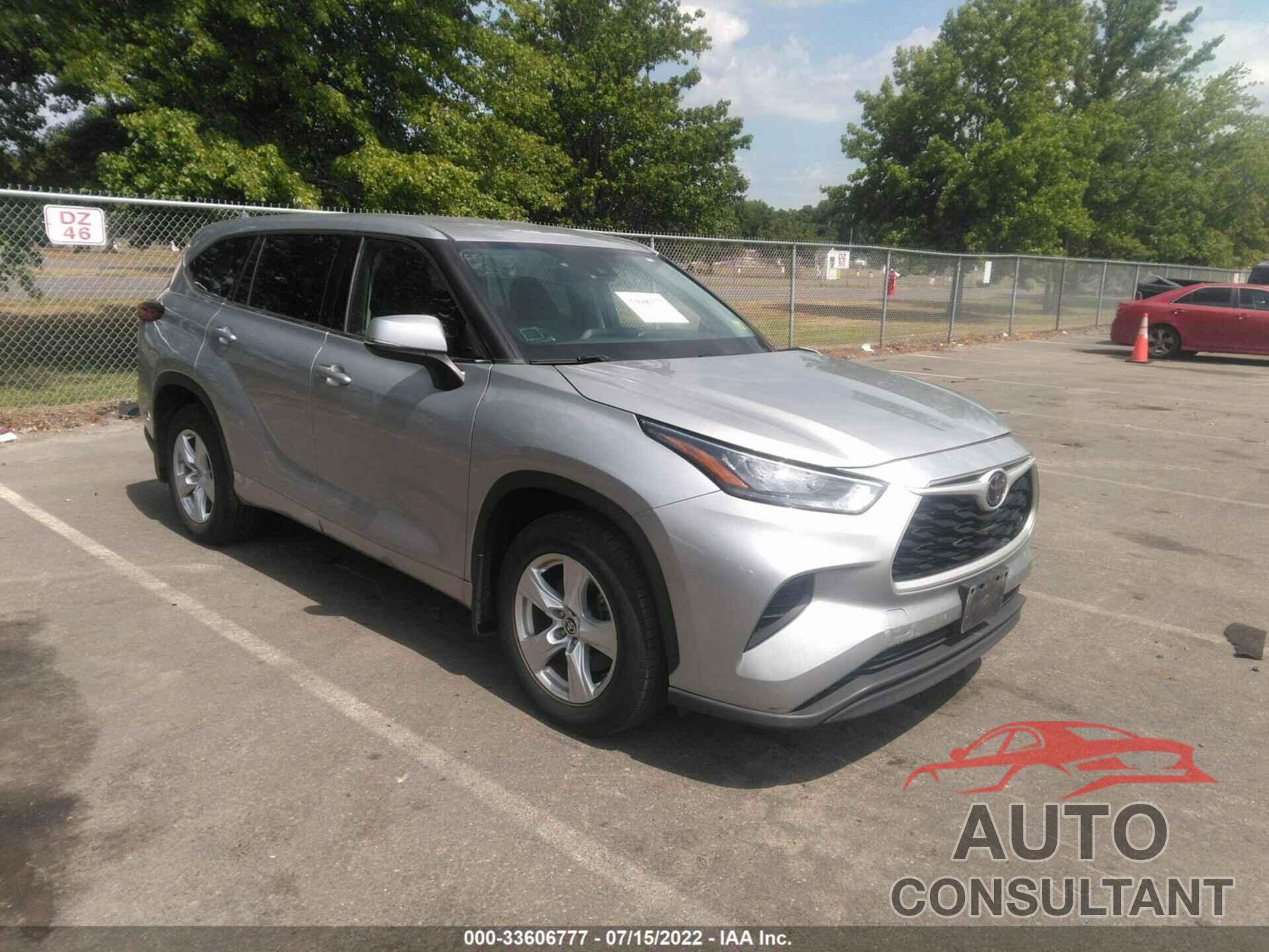 TOYOTA HIGHLANDER 2020 - 5TDCZRBH0LS505824