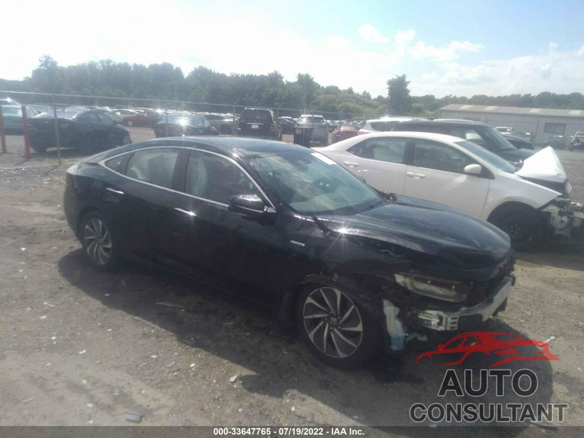 HONDA INSIGHT 2019 - 19XZE4F96KE000102