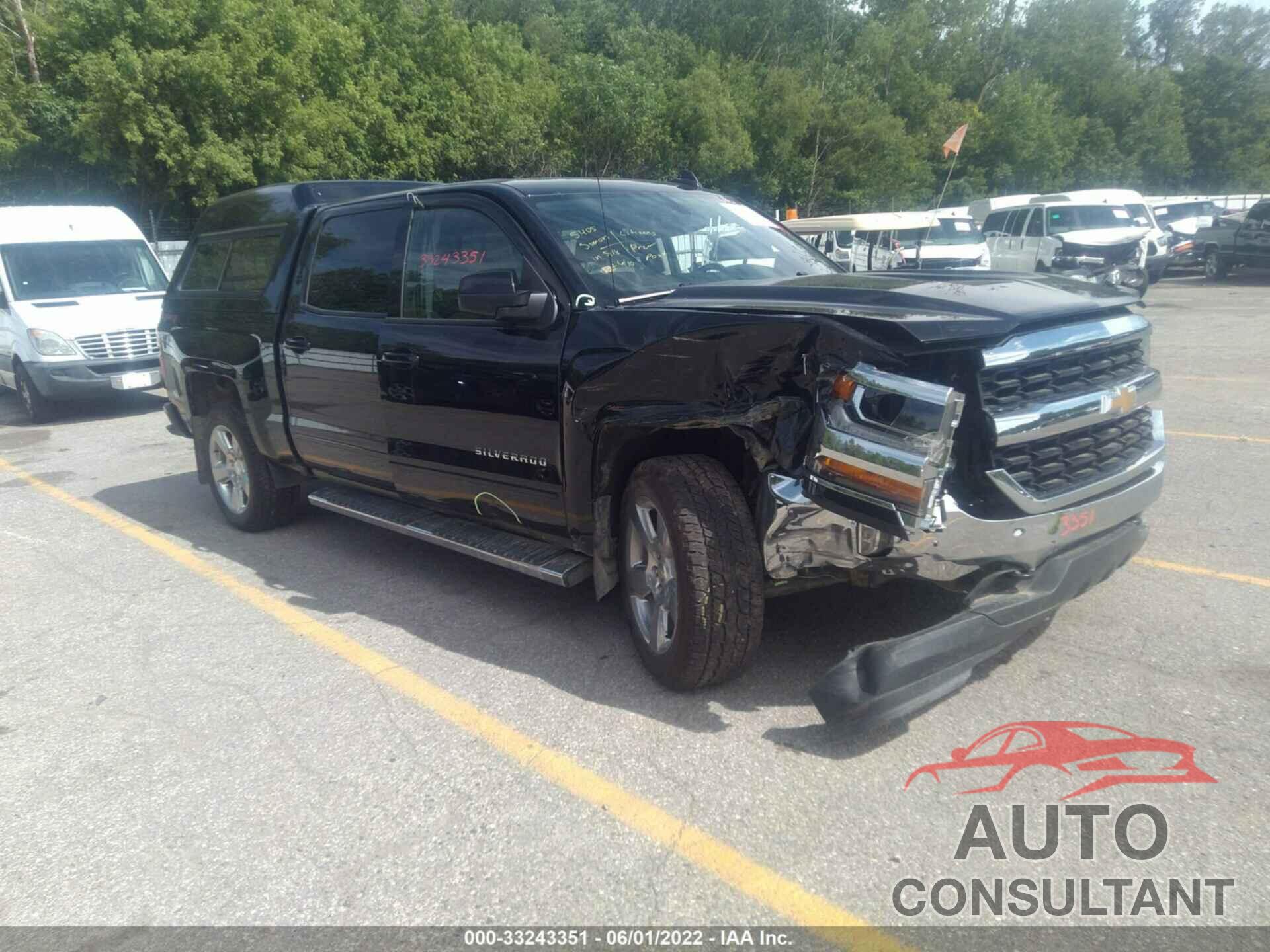 CHEVROLET SILVERADO 1500 2018 - 3GCUKREC1JG108773