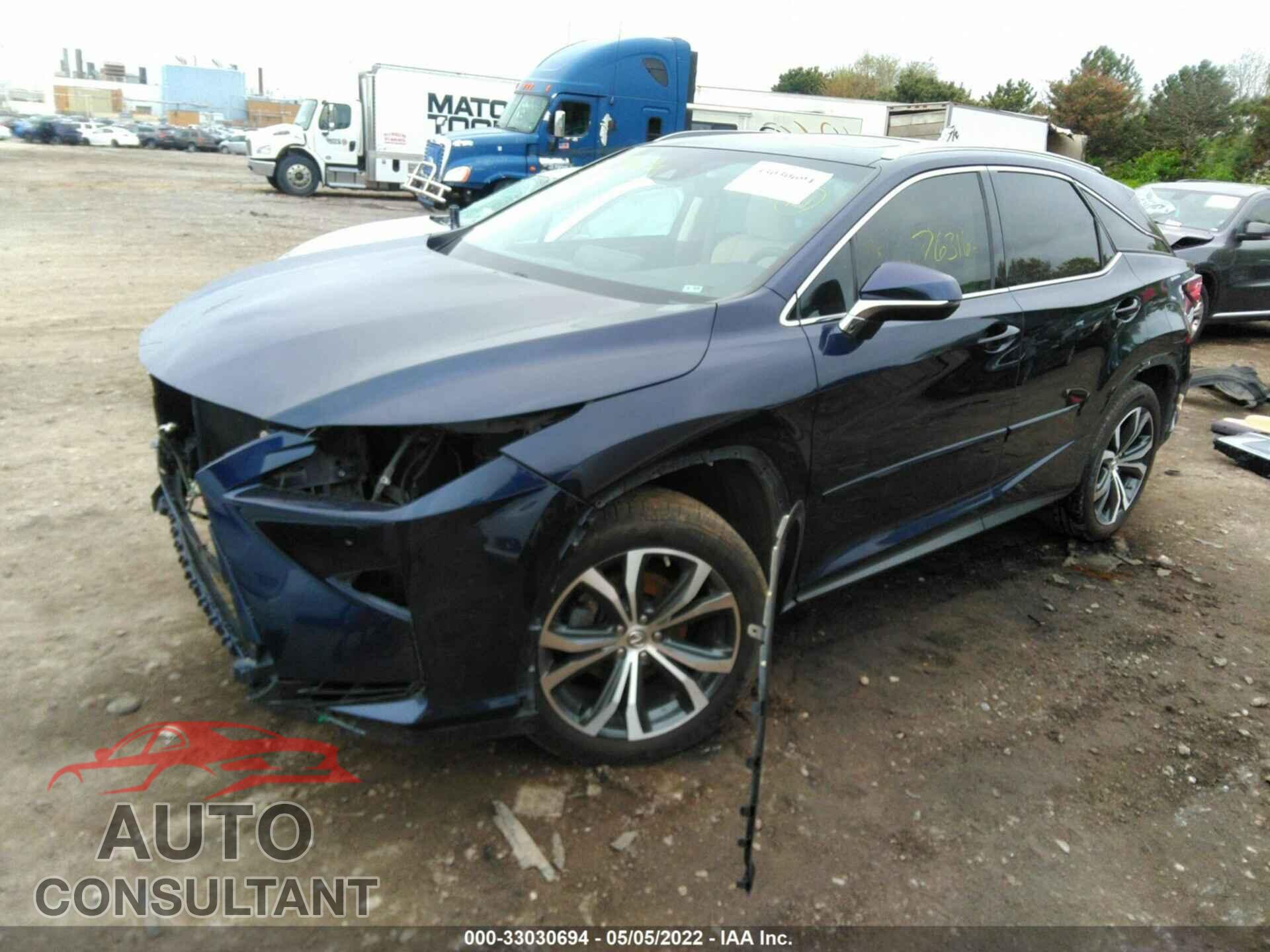 LEXUS RX 2017 - 2T2BZMCA4HC124456