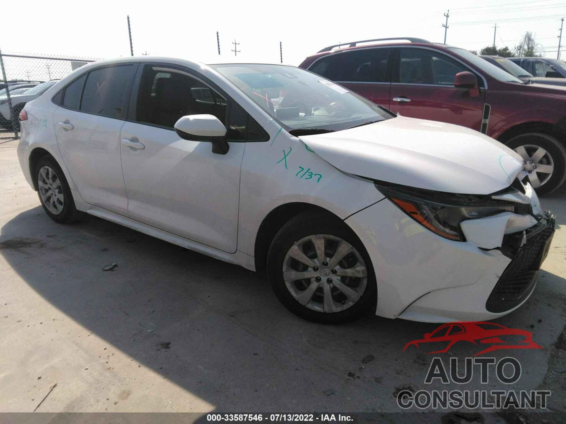 TOYOTA COROLLA 2020 - JTDEPRAE7LJ082520