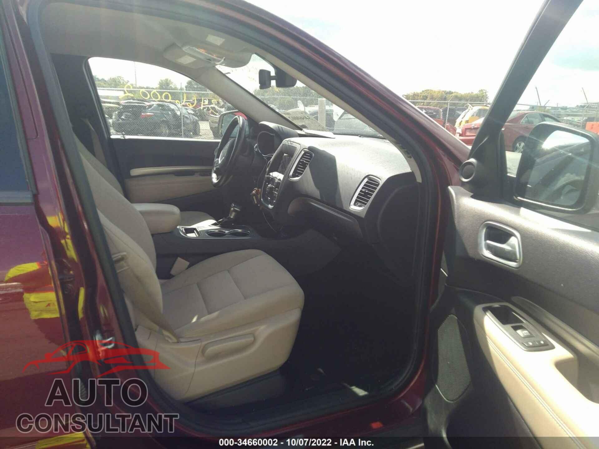 DODGE DURANGO 2020 - 1C4RDJAG0LC192343